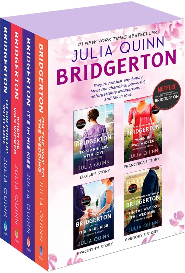 Bridgerton Boxed Set 5-8: To Sir Phillip, With Love / When He Was Wicked / It's in His Kiss / On the Way to the Wedding